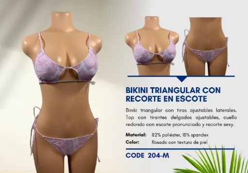 [Traje de Baño Para Mujer Medium Elite Swim M-204] Traje de Baño Para Mujer Medium Elite Swim M-204