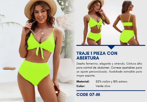 [Traje de Baño Para Mujer Medium Superior Swim M-07] Traje de Baño Para Mujer Medium Superior Swim M-07