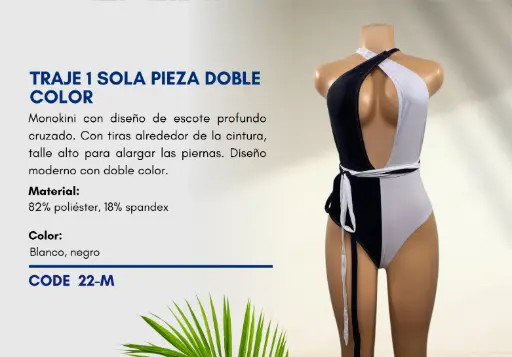 [Traje de Baño Para Mujer Medium Superior Swim M-22] Traje de Baño Para Mujer Medium Superior Swim M-22