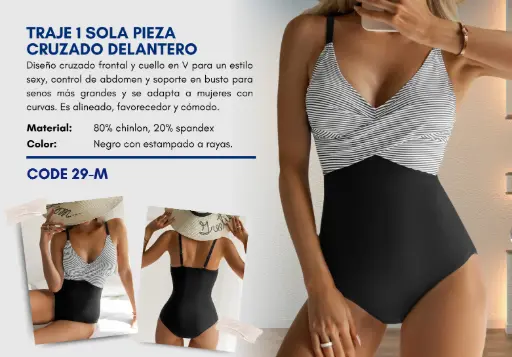 [Traje de Baño Para Mujer Medium Superior Swim M-29] Traje de Baño Para Mujer Medium Superior Swim M-29