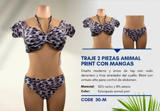 [Traje de Baño Para Mujer Medium Superior Swim M-30] Traje de Baño Para Mujer Medium Superior Swim M-30