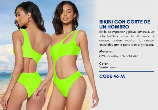 [Traje de Baño Para Mujer Medium Superior Swim M-46] Traje de Baño Para Mujer Medium Superior Swim M-46