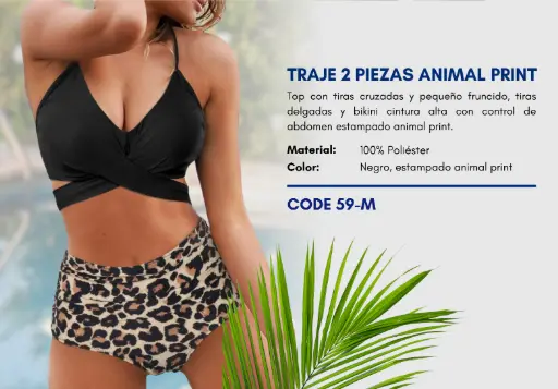 [Traje de Baño Para Mujer Medium Superior Swim M-59] Traje de Baño Para Mujer Medium Superior Swim M-59
