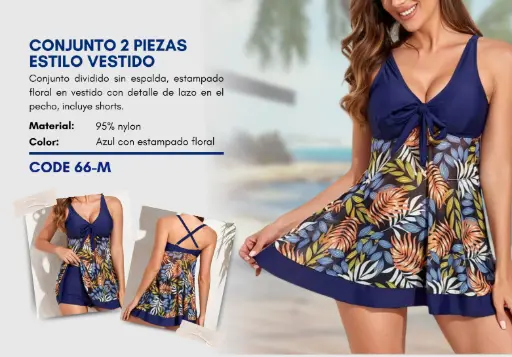 [Traje de Baño Para Mujer Medium Superior Swim M-66] Traje de Baño Para Mujer Medium Superior Swim M-66