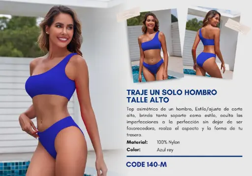 [Traje de Baño Para Mujer Medium Superior Swim M-140] Traje de Baño Para Mujer Medium Superior Swim M-140