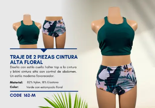 [Traje de Baño Para Mujer Medium Superior Swim M-162] Traje de Baño Para Mujer Medium Superior Swim M-162