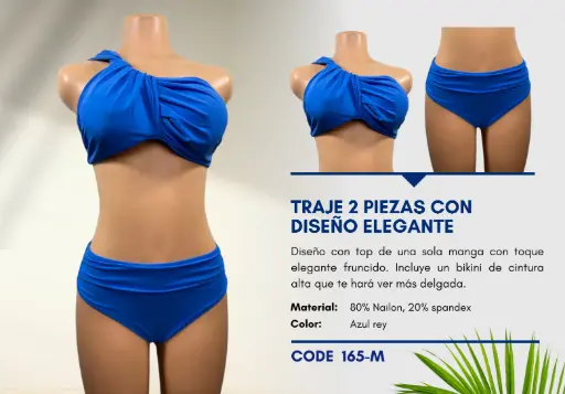 [Traje de Baño Para Mujer Medium Superior Swim M-165] Traje de Baño Para Mujer Medium Superior Swim M-165