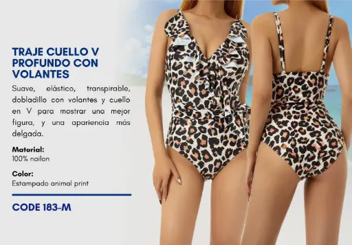[Traje de Baño Para Mujer Medium Superior Swim M-183] Traje de Baño Para Mujer Medium Superior Swim M-183