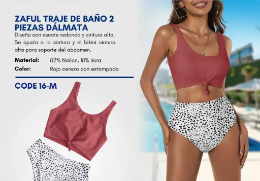 [Traje de Baño Para Mujer Medium Esencial Swim M-16] Traje de Baño Para Mujer Medium Esencial Swim M-16