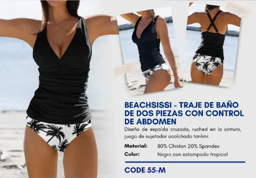 [Traje de Baño Para Mujer Medium Esencial Swim M-55] Traje de Baño Para Mujer Medium Esencial Swim M-55