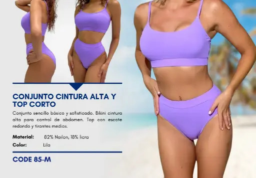 [Traje de Baño Para Mujer Medium Esencial Swim M-85] Traje de Baño Para Mujer Medium Esencial Swim M-85