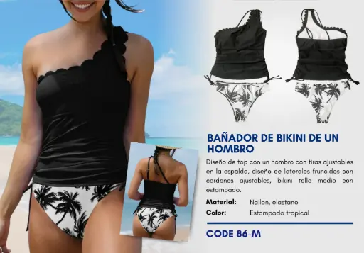 [Traje de Baño Para Mujer Medium Esencial Swim M-86] Traje de Baño Para Mujer Medium Esencial Swim M-86