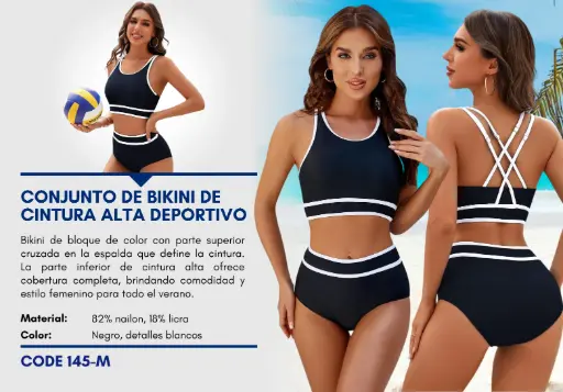 [Traje de Baño Para Mujer Medium Esencial Swim M-145] Traje de Baño Para Mujer Medium Esencial Swim M-145