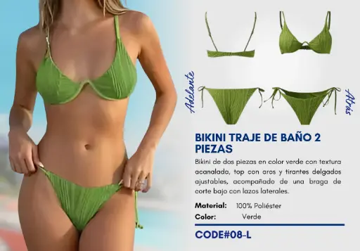 [Traje de Baño Para Mujer Large Elite Swim L-08] Traje de Baño Para Mujer Large Elite Swim L-08