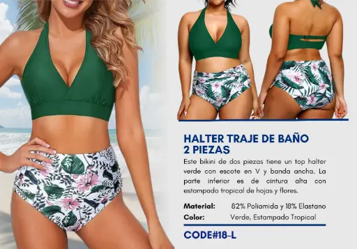 [Traje de Baño Para Mujer Large Elite Swim L-18] Traje de Baño Para Mujer Large Elite Swim L-18