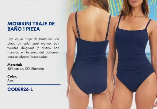 [Traje de Baño Para Mujer Large Elite Swim L-26] Traje de Baño Para Mujer Large Elite Swim L-26