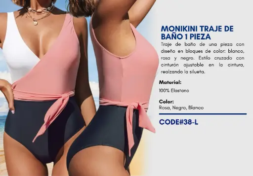 [Traje de Baño Para Mujer Large Elite Swim L-38] Traje de Baño Para Mujer Large Elite Swim L-38