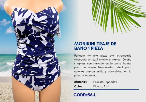 [Traje de Baño Para Mujer Large Elite Swim L-56] Traje de Baño Para Mujer Large Elite Swim L-56