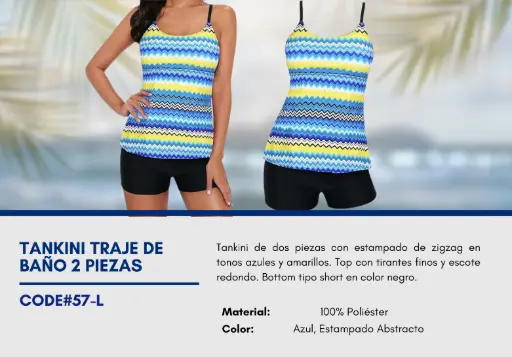 [Traje de Baño Para Mujer Large Elite Swim L-57] Traje de Baño Para Mujer Large Elite Swim L-57