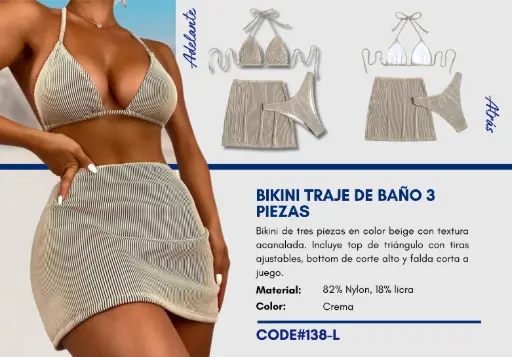 [Traje de Baño Para Mujer Large Elite Swim L-138] Traje de Baño Para Mujer Large Elite Swim L-138