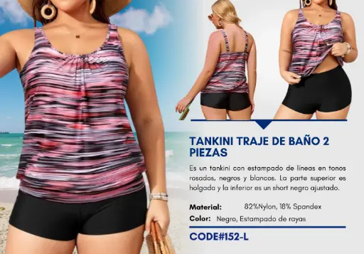 [Traje de Baño Para Mujer Large Elite Swim L-152] Traje de Baño Para Mujer Large Elite Swim L-152