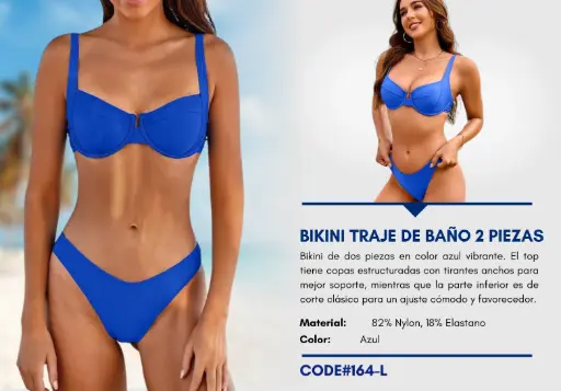 [Traje de Baño Para Mujer Large Elite Swim L-164] Traje de Baño Para Mujer Large Elite Swim L-164