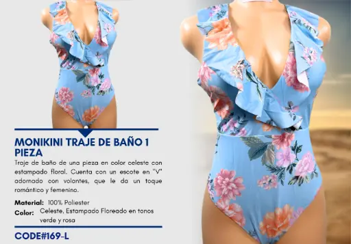 [Traje de Baño Para Mujer Large Elite Swim L-169] Traje de Baño Para Mujer Large Elite Swim L-169