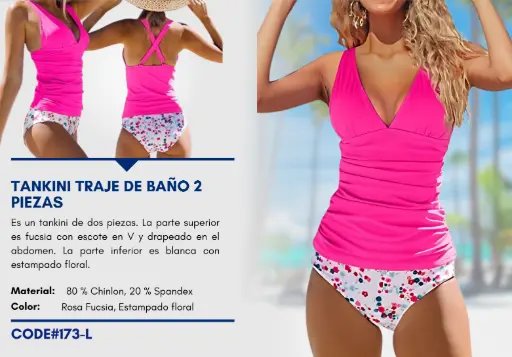 [Traje de Baño Para Mujer Large Elite Swim L-173] Traje de Baño Para Mujer Large Elite Swim L-173