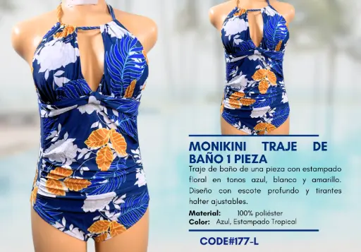 [Traje de Baño Para Mujer Large Elite Swim L-177] Traje de Baño Para Mujer Large Elite Swim L-177