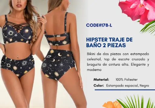 [Traje de Baño Para Mujer Large Elite Swim L-178] Traje de Baño Para Mujer Large Elite Swim L-178