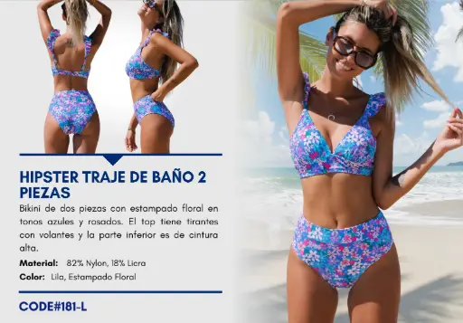 [Traje de Baño Para Mujer Large Elite Swim L-181] Traje de Baño Para Mujer Large Elite Swim L-181