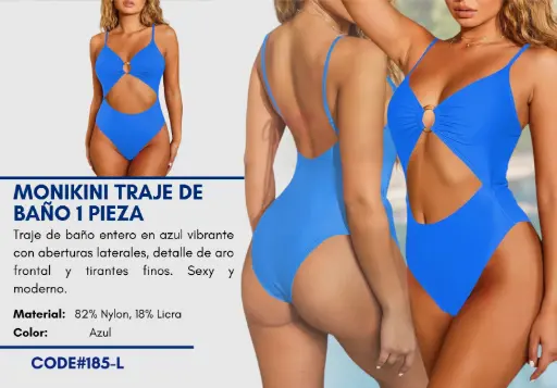 [Traje de Baño Para Mujer Large Elite Swim L-185] Traje de Baño Para Mujer Large Elite Swim L-185