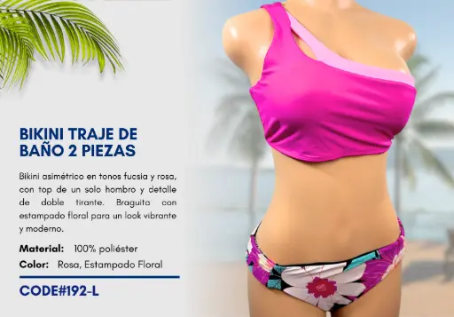 [Traje de Baño Para Mujer Large Elite Swim L-192] Traje de Baño Para Mujer Large Elite Swim L-192