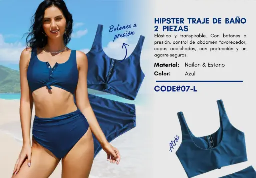 [Traje de Baño Para Mujer Large Superior Swim L-07] Traje de Baño Para Mujer Large Superior Swim L-07