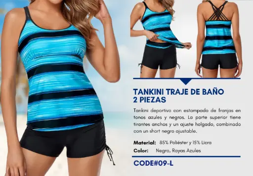 [Traje de Baño Para Mujer Large Superior Swim L-09] Traje de Baño Para Mujer Large Superior Swim L-09