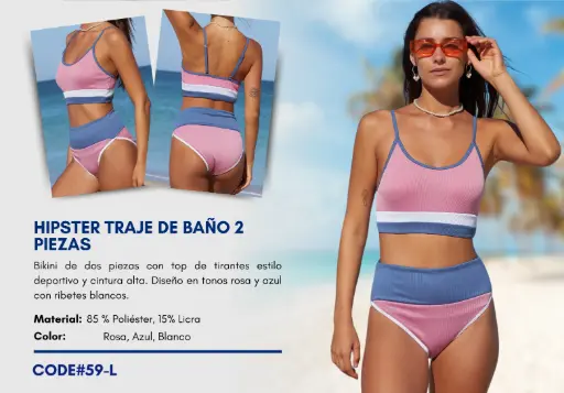 [Traje de Baño Para Mujer Large Superior Swim L-59] Traje de Baño Para Mujer Large Superior Swim L-59