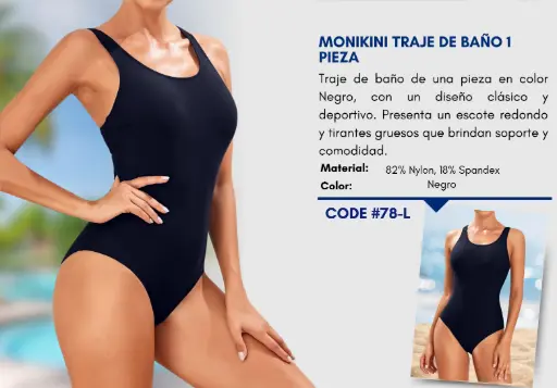 [Traje de Baño Para Mujer Large Superior Swim L-78] Traje de Baño Para Mujer Large Superior Swim L-78