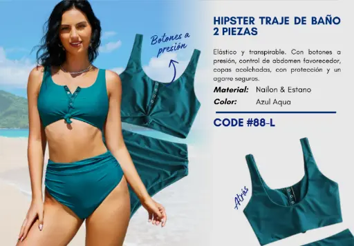 [Traje de Baño Para Mujer Large Superior Swim L-88] Traje de Baño Para Mujer Large Superior Swim L-88