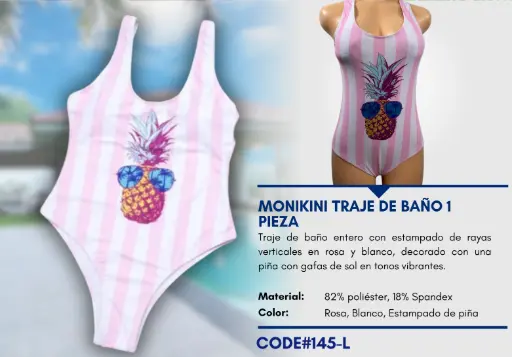 [Traje de Baño Para Mujer Large Superior Swim L-145] Traje de Baño Para Mujer Large Superior Swim L-145