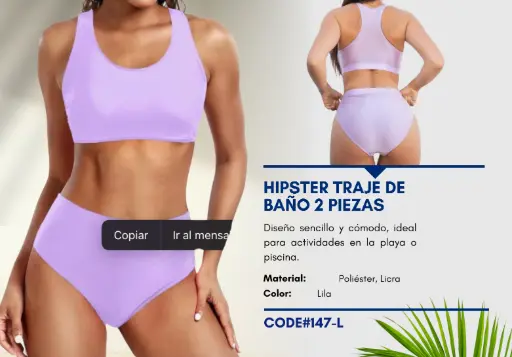 [Traje de Baño Para Mujer Large Superior Swim L-147] Traje de Baño Para Mujer Large Superior Swim L-147