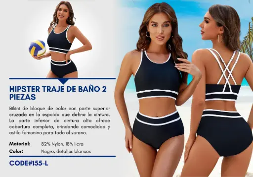 [Traje de Baño Para Mujer Large Superior Swim L-155] Traje de Baño Para Mujer Large Superior Swim L-155