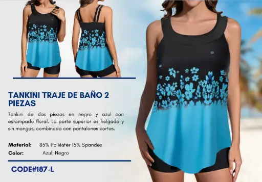 [Traje de Baño Para Mujer Large Superior Swim L-187] Traje de Baño Para Mujer Large Superior Swim L-187
