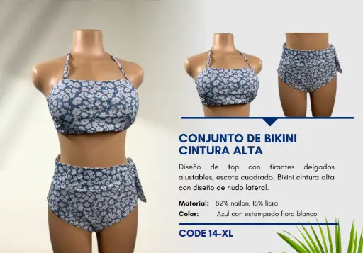 [Traje de Baño Para Mujer Extra Large Elite Swim XL-14] Traje de Baño Para Mujer Extra Large Elite Swim XL-14