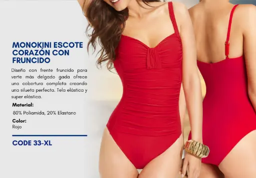 [Traje de Baño Para Mujer Extra Large Elite Swim XL-33] Traje de Baño Para Mujer Extra Large Elite Swim XL-33