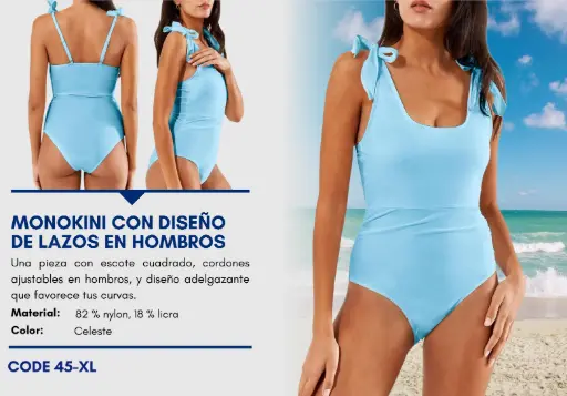 [Traje de Baño Para Mujer Extra Large Elite Swim XL-45] Traje de Baño Para Mujer Extra Large Elite Swim XL-45