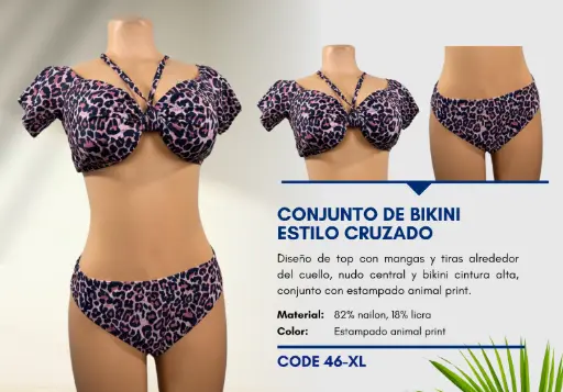 [Traje de Baño Para Mujer Extra Large Elite Swim XL-46] Traje de Baño Para Mujer Extra Large Elite Swim XL-46