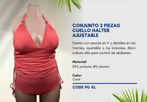[Traje de Baño Para Mujer Extra Large Elite Swim XL-90] Traje de Baño Para Mujer Extra Large Elite Swim XL-90