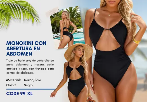 [Traje de Baño Para Mujer Extra Large Elite Swim XL-99] Traje de Baño Para Mujer Extra Large Elite Swim XL-99
