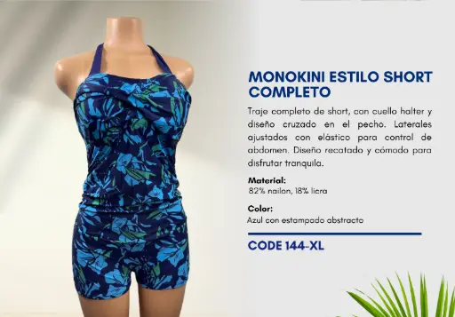[Traje de Baño Para Mujer Extra Large Elite Swim XL-144] Traje de Baño Para Mujer Extra Large Elite Swim XL-144
