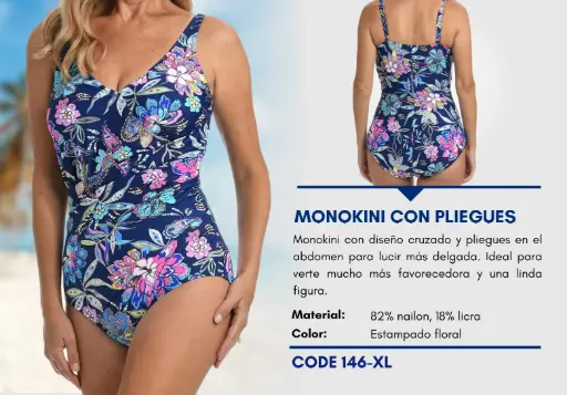 [Traje de Baño Para Mujer Extra Large Elite Swim XL-146] Traje de Baño Para Mujer Extra Large Elite Swim XL-146